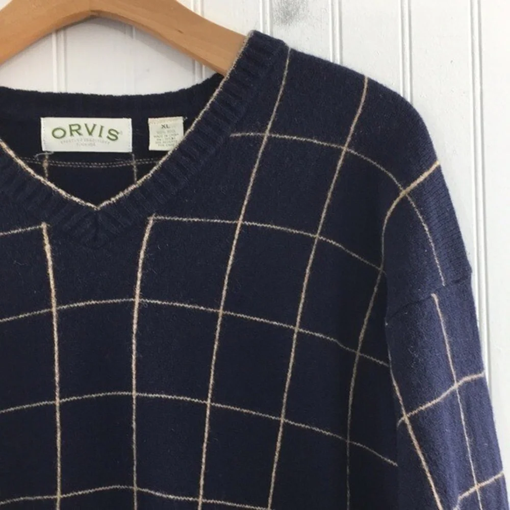 Orvis navy cream
